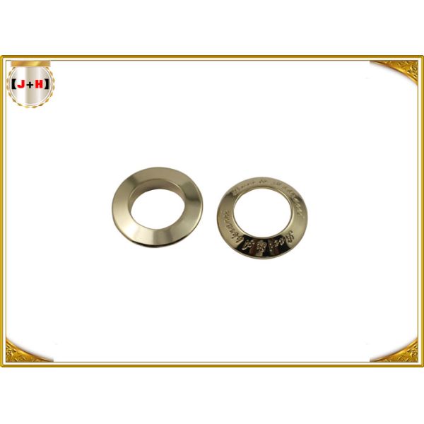 Оцинковывайте набор отверстии металла золота света сплава для сумки и оденьте размер 19mm внутренний