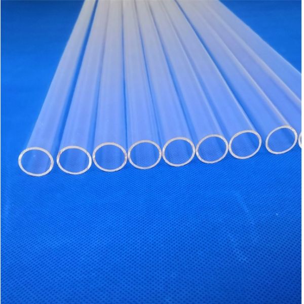 Manufacturers Processing High Purity Quartz Capillary Rod Transparent High Temperature Resistant Quartz Glass Capillary