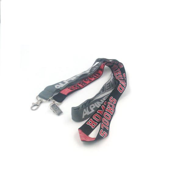Eco - Friendly Id Card Holder Neck Strap Colorful Logo Mixed Color Lanyard