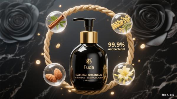【Oriental Essence】Black Rose Agarwood Antibacterial Moisturizing Hand Wash | Luxurious botanical nourishment