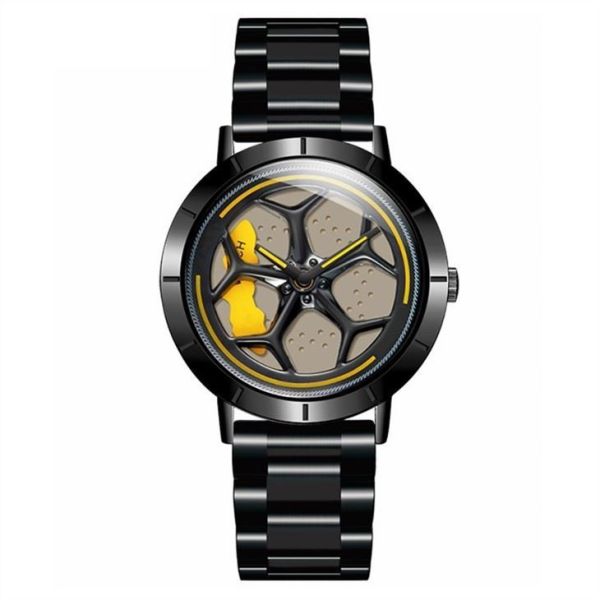 Rustless Stainless Steel Back Quartz Movement Watch 310mm Strap Length