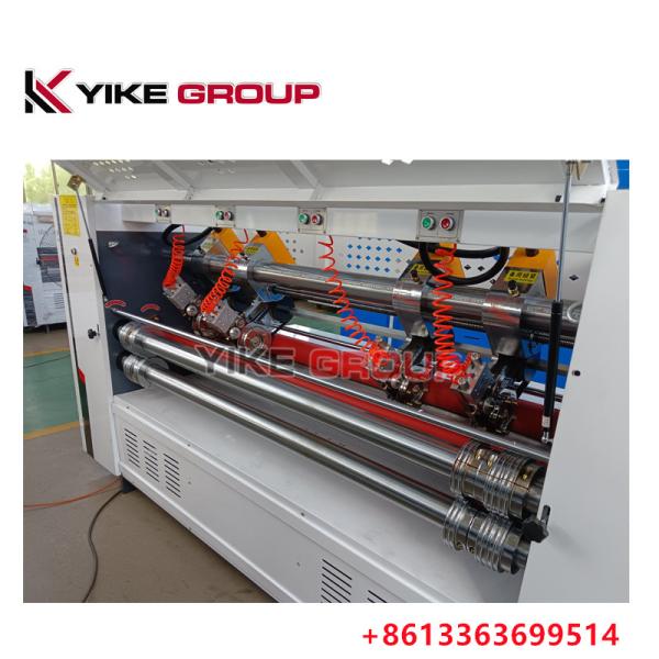 Yk-2000 Electric Adjustable Thin Blade Slitter Scorer Machine For Making Carton Box