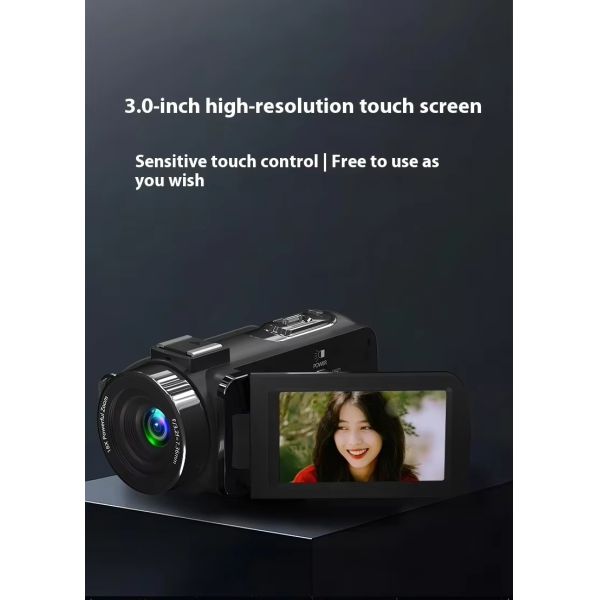 8k Camera Digital Time Lapse Shooting Built-In Wi-Fi Motion Recording