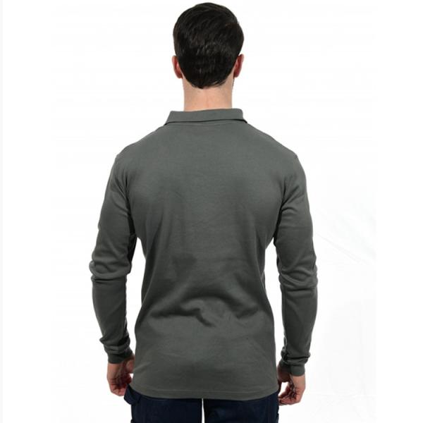 UL franco Henley Shirt Cotton Knit Flame Polo Shirts resistente HRC2