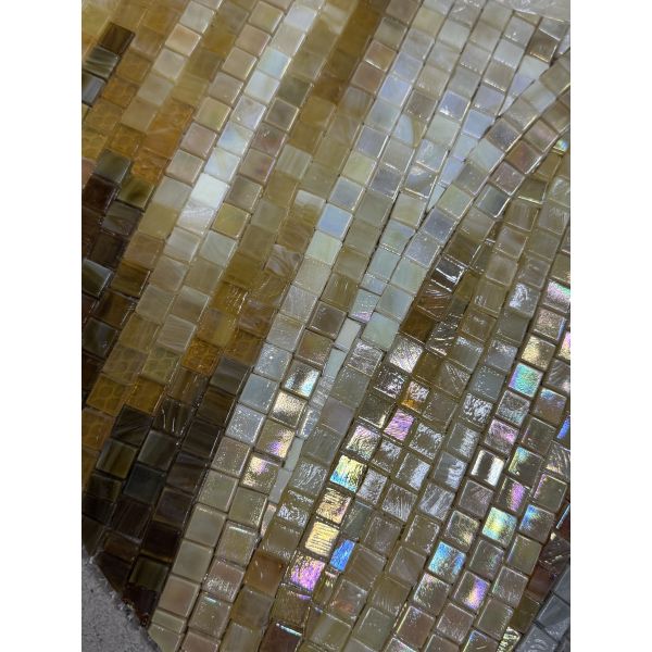Elegant and Stylish Jade Style Glass Wall Art Mosaics For Living Room and Dining Room