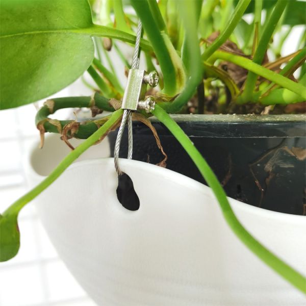 Концевые заделки Gripper кабельной проводки нержавеющей стали веревочки провода вешалки цветочного горшка шарнирнорычажные для вися корзины завода