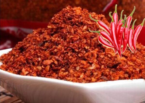 Powder Shape Hotness Dried Chilli , Natural Spices For Cooking 160 - 210 ASTA