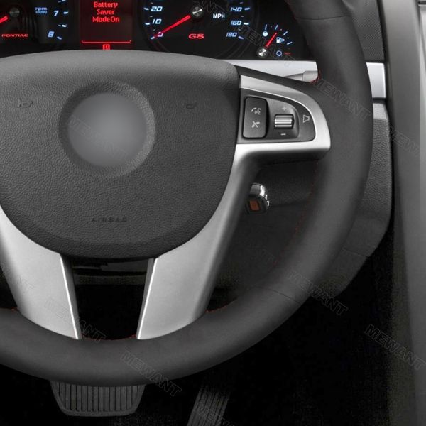 Mewant vegan suede steering wheel cover for Holden Commodore Berlina Calais Caprice Statesman Ute popular car interior design