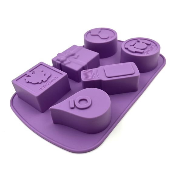 Reusable Nontoxic Custom Soap Molds , Tasteless Silicone Molds For Soap Making