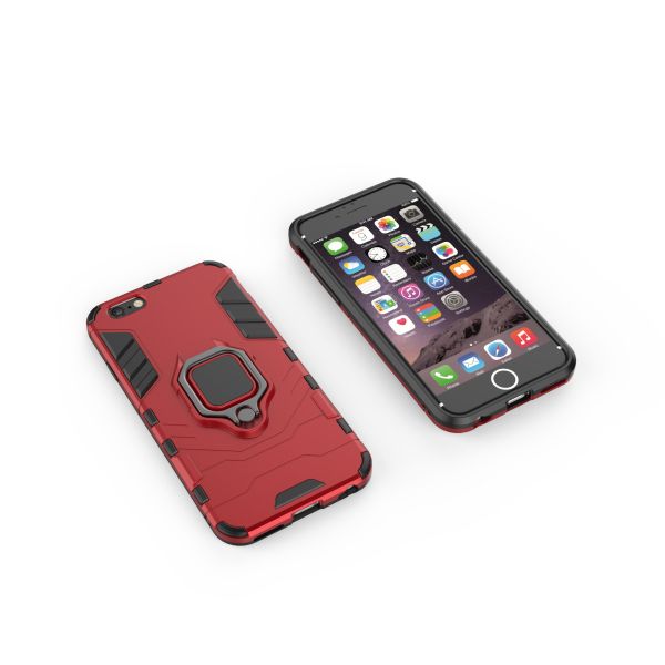 Armor Shockproof Case For iPhone 6, 6s Finger Ring Holder Phone Cover Coque