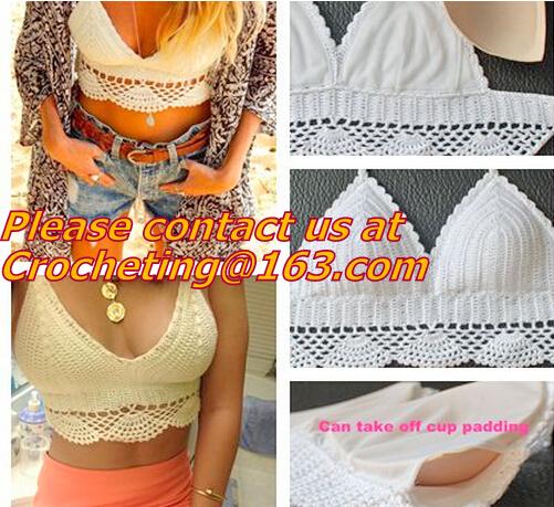 Lady's Cotton underwear ,HANDMADE CROCHET BIKINI BRIEFS. Women Briefs,womens swimwear beach wear