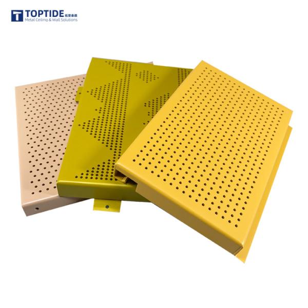 Aluminium CNC Machine Cladding Panels Acoustic Perforated Aluminum Panels