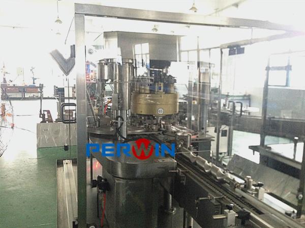 3KW Stainless Steel Filling Machine / Solid Air Freshener Liquid Filling Line