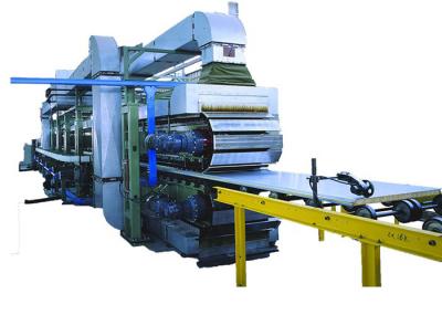 Continuous PU Sandwich Panel Line / 0.4 - 0.8mm Sandwich Panel Making Machine