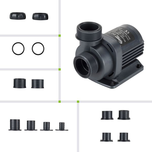 800GPH 24V DC Submersible Water Pump Plastic With Controller