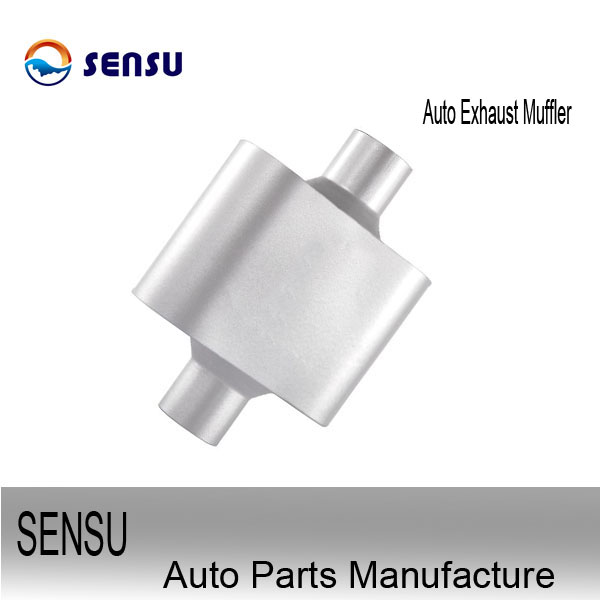 Aluminized Steel 2.5 Inch Stainless Steel Muffler Car Silencer Muffler Decrease Noise