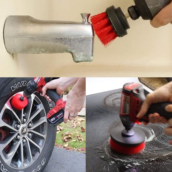 4 части Grouting диаметр нити набора щетки 300g электрической дрели 0.32mm