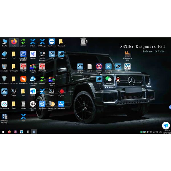 Ferramenta de diagnóstico original para Benz C6, BMW ICOM, JLR, VAS, HONDA HDS, TOYOTA, PIWIS, Subaru, , GM, Ford,