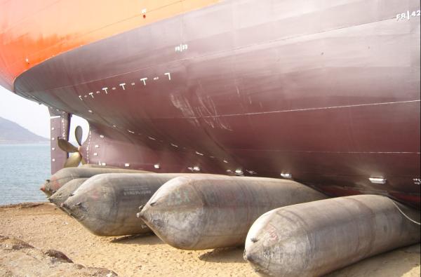 Balons de caoutchouc pour navires de lancement Airbags pour bateaux de plaisance Atterrissage et lancement