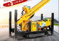 Martelo superior 350 medidores de broca Rig Pneumatic Rotary Industrial da esteira rolante