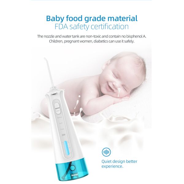 1400 вода Flosser танка батареи 230ml MAh с дисплеем уровня воды