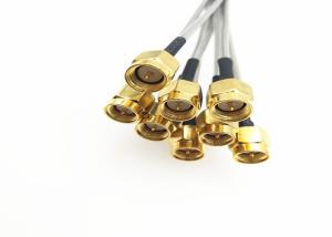 tube en aluminium plaque en fer blanc semi rigide de câbles équipés de 50ohm rf