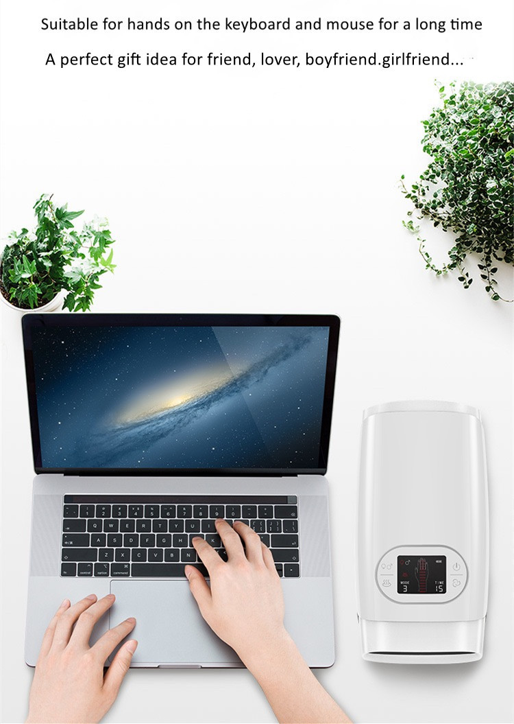 Терапия руки воздушного давления Massager 2200mAh руки горячего обжатия бесшнуровая электрическая