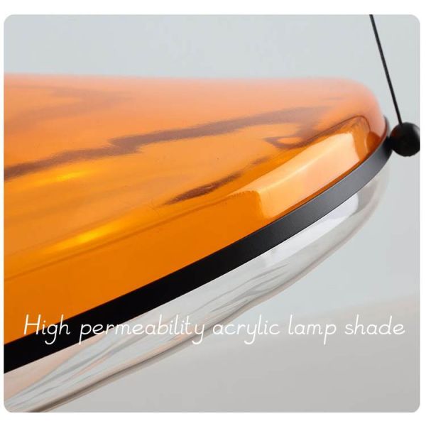 Nordic Simple Personality Spaceship Lamp Living Room Dining Room Bar Pendant Light