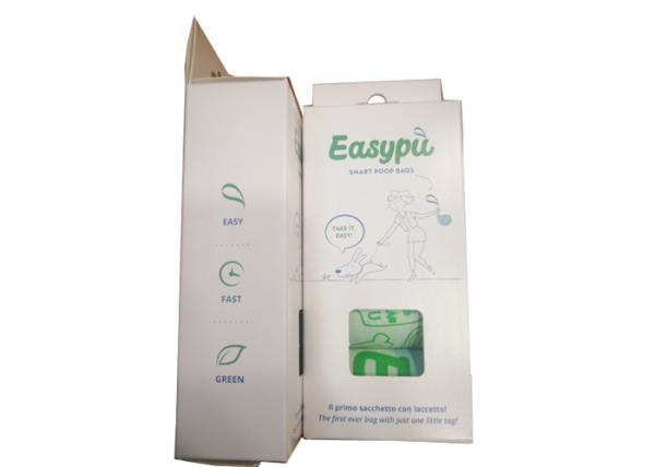 Light Green EN13432 Plastic Free Packaging Bags Biodegradable For Dog