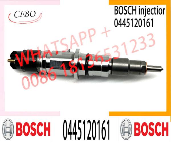 Injecteur de carburant commun 4988835 de rail de pièces de moteur diesel de camion lourd de machines de construction 0445120161 pour le moteur d'ISDE