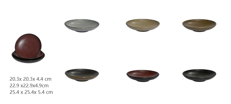 Melamine Tableware Durable Deep disc BPA Free Food Grade Plates Bowls and Utensils Suitable for Food Service Industry