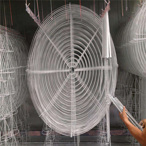 Hanging Wire Mesh Baskets , 200mm Air Exhaust Black Wire Metal Fan Finger Guard