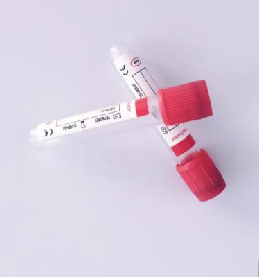 tubo evacuado laboratório de Procoagulation dos tubos da coleção do sangue 4ml claramente