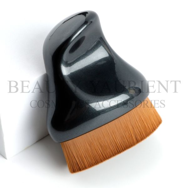 2tones Brown PBT Hair Single Foundation Brush Large Kabuki Body Brush
