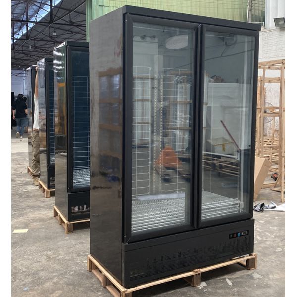 Customized Supermarket Freezer Frozen Food dispaly refrigerator