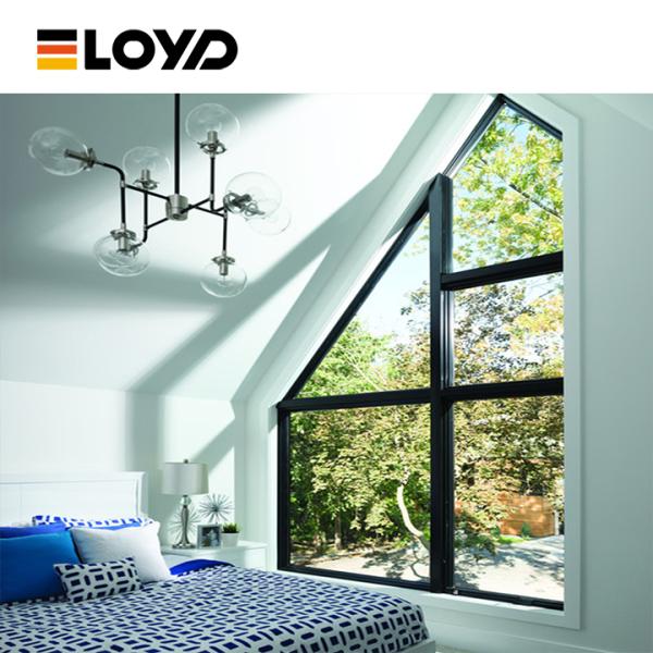 Eco-Friendly Fixed Aluminum Window with Recycled Materials