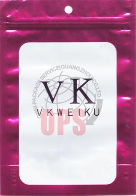 Stand Up Flexible Pouch Packaging , Plastic Zipper Bags For Garment Products