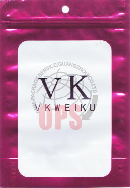 Stand Up Flexible Pouch Packaging , Plastic Zipper Bags For Garment Products