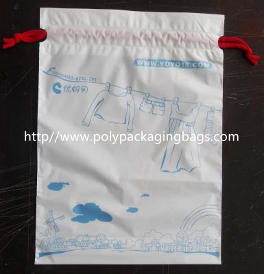Lovely Recyclable Drawstring Plastic Bags For Children Toy / Books