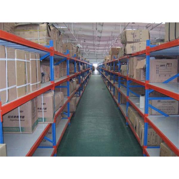 Flexible Metal Warehouse Shelving / Industrial Storage Racks Heavy Duty