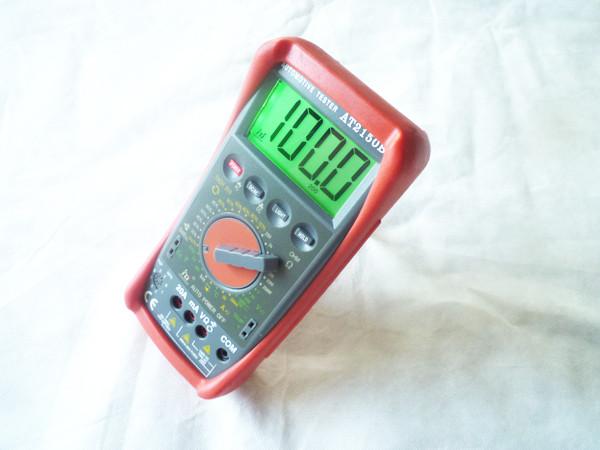 Duty Cycle  Digital Automotive Multimeter With Diode hFE Continuity Data Holds