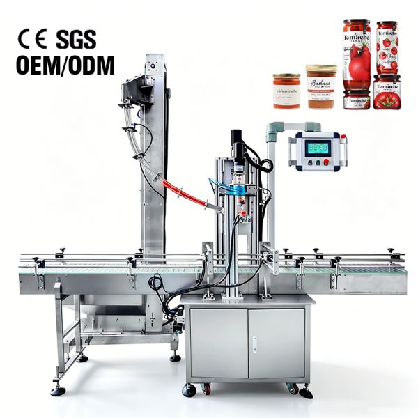 600kg Semi Automatic Capping Machine For Honey Juice pet Bottle Cap ODM