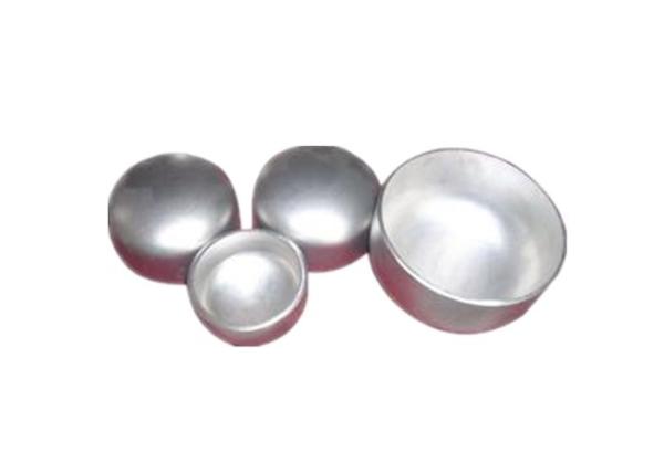 1/2 - 60 Size Stainless Steel Pipe Fittings Seamless End Cap High Strength