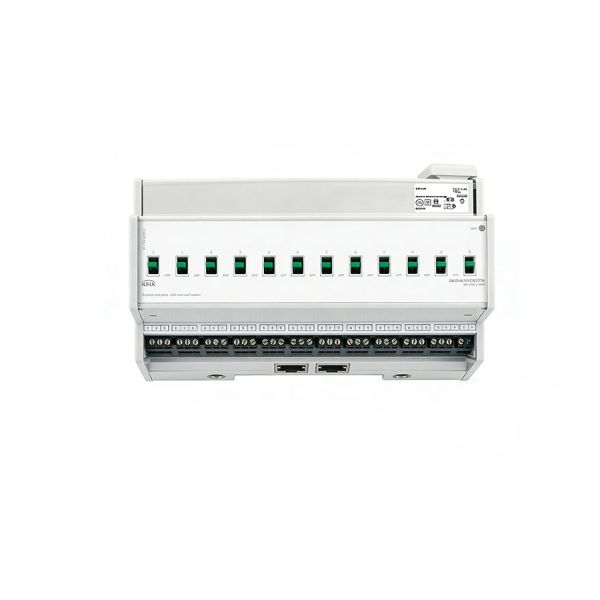 MTN648493 KNX 12-Channel Switch Actuator REG-K 230V 16A with Manual Mode Light Grey