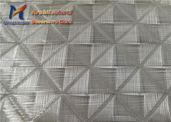 fio tecido 1.2mm decorativo Mesh Plain Weave Stainless Steel 316 de 3m