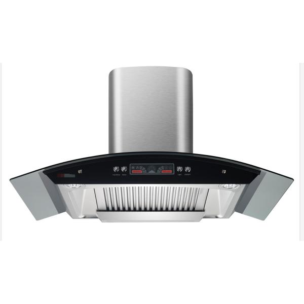 Commercial Suction Under Cabinet Range Hood Arc Shaped