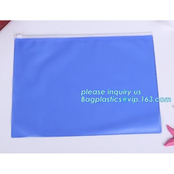 метал молния, слайдер металла, сумка документа сетки ПВК размера папки файла а4 с косметиками молнии поставки офисов путешествуют пакет