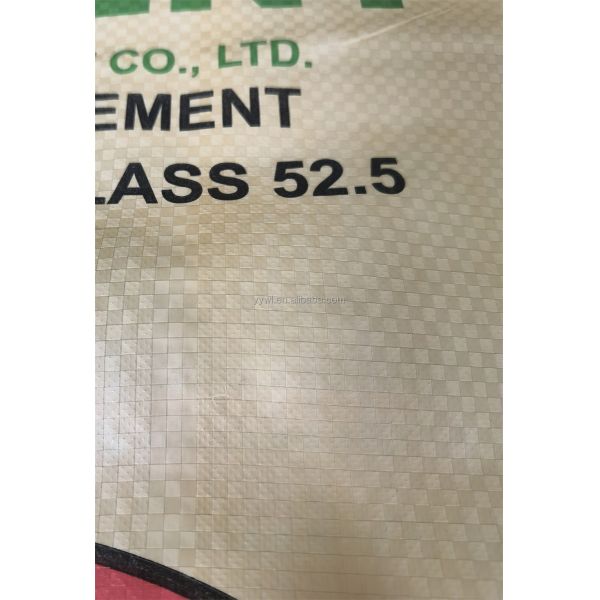 Meilleur prix 50kg sac à soupape PP fabricant 20kg sac de ciment vide général