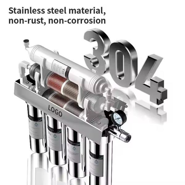 Household Ultrafiltration Water Filter Stainless Steel 9 Level