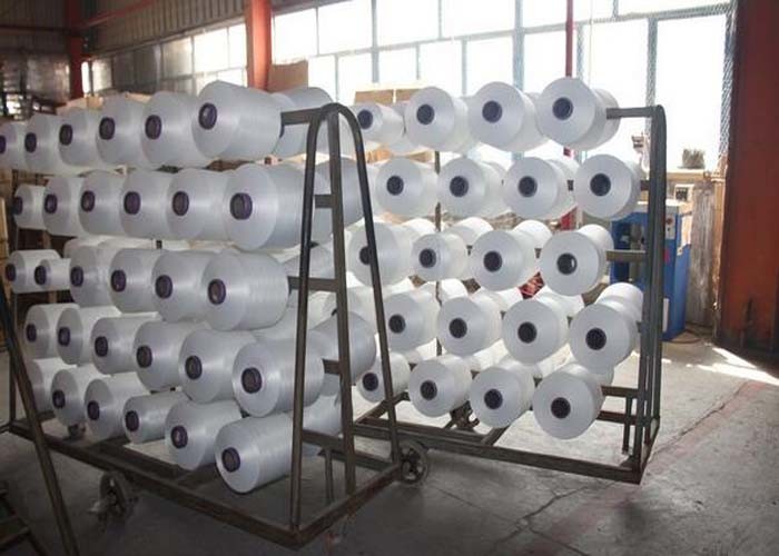Raw Pattern DTY Polyester Yarn 75D / 72F SIM SD For Knitting Fabric , Semi - Dull Luster